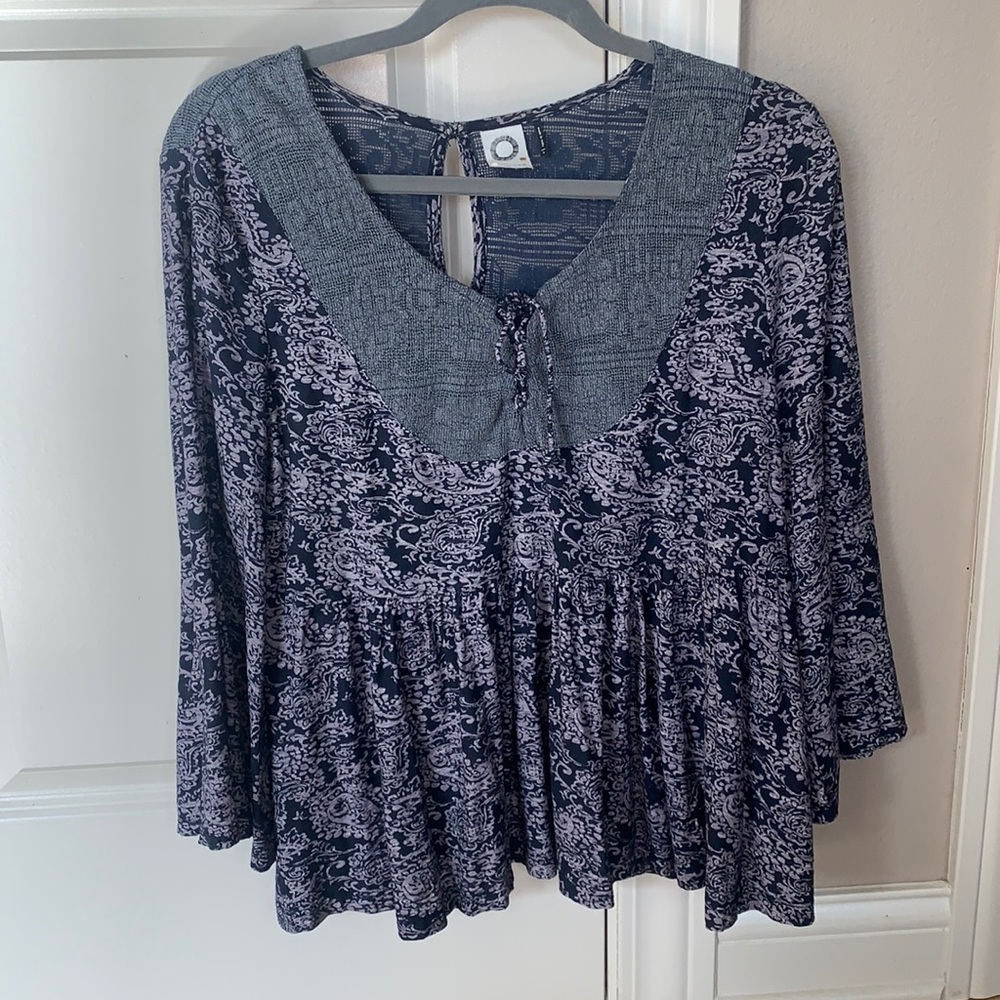 Anthropologie Paisley Blouse